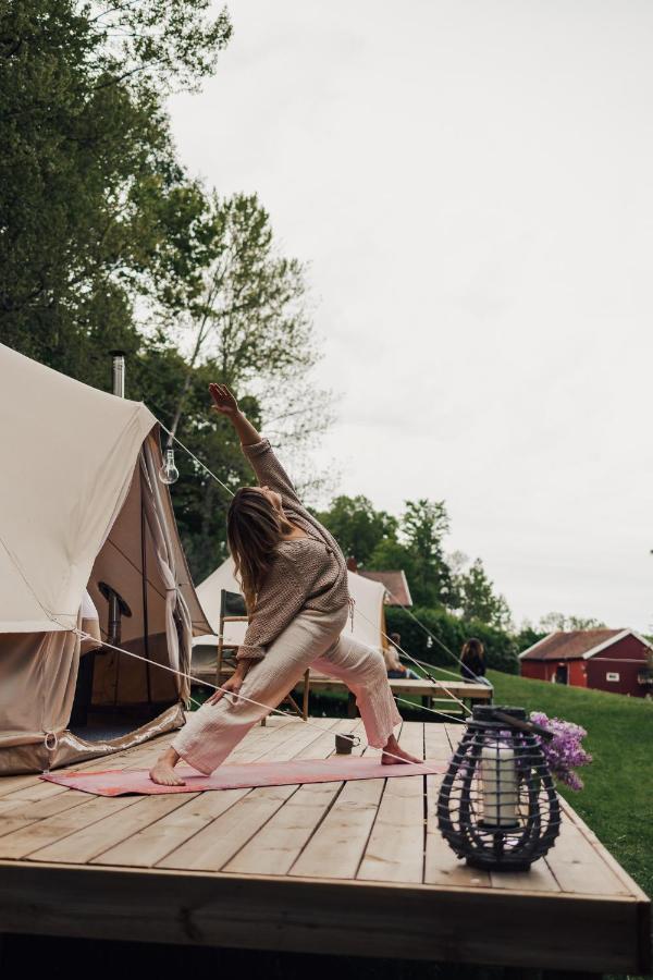 Falkeroed - Lyxig Glamping I Naturreservat Ink Frukost Grebbestad Εξωτερικό φωτογραφία