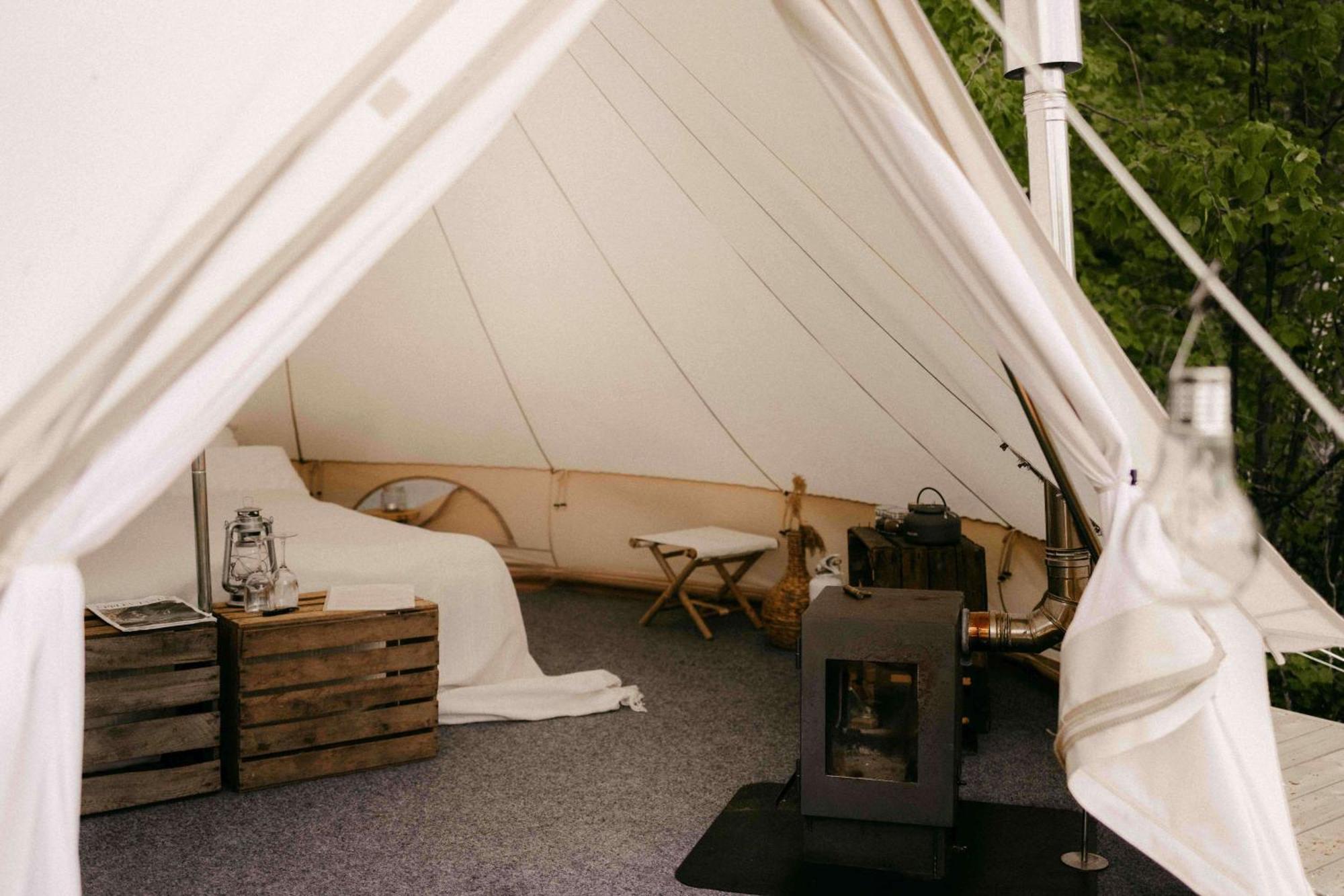 Falkeroed - Lyxig Glamping I Naturreservat Ink Frukost Grebbestad Εξωτερικό φωτογραφία