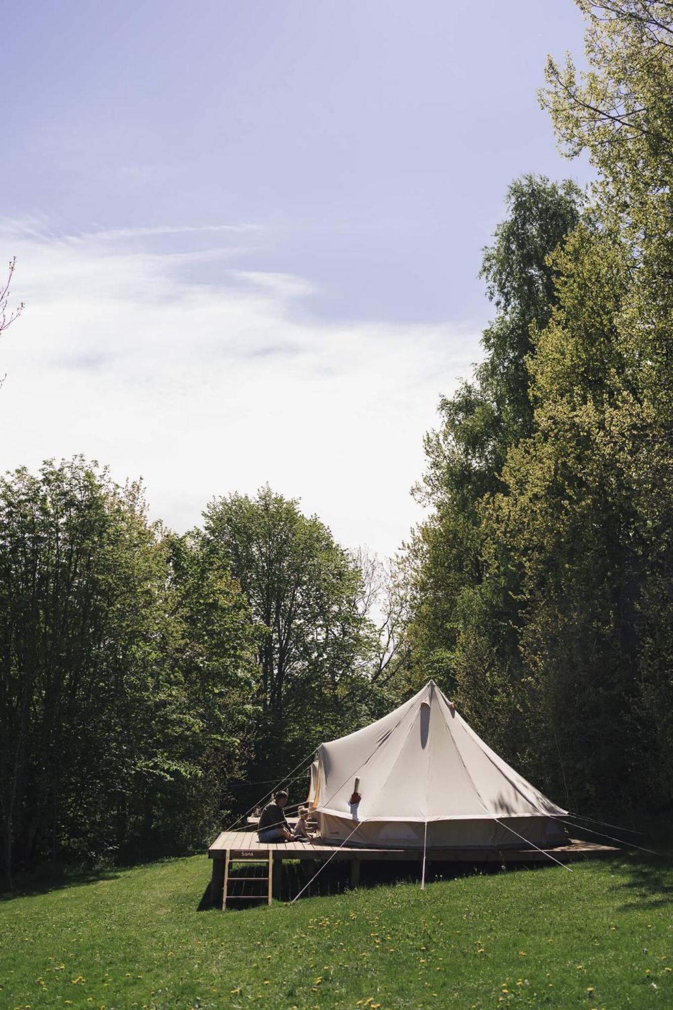 Falkeroed - Lyxig Glamping I Naturreservat Ink Frukost Grebbestad Εξωτερικό φωτογραφία